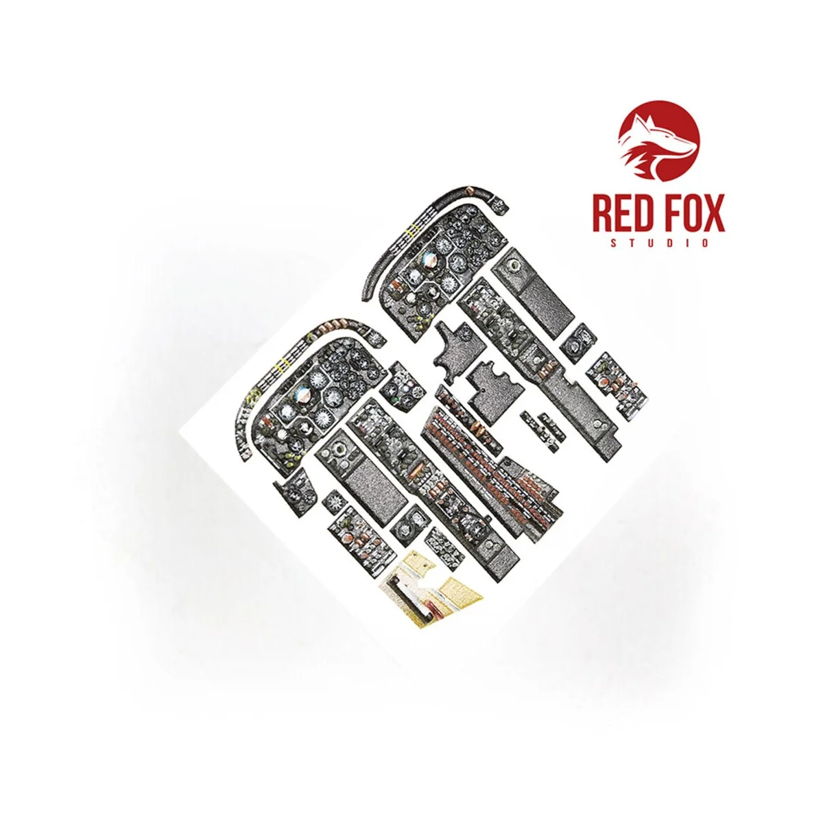 1/48 IA 58 Pucará (for Kinetic kit), 1/48 - Red Fox Studio RFSQS-48047