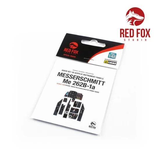 1/48 Messerschmitt Me 262B-1a (for Hobby Boss kit), 1/48 - Red Fox ...