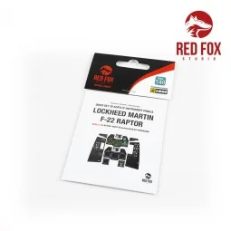 1/48 F-22 Raptor (for Hasegawa kit), 1/48 - Red Fox Studio RFSQS-48057
