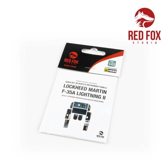 1/48 F-35A Lightning II (for Meng kit), 1/48 - Red Fox Studio RFSQS...