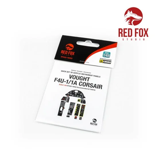 1/48 Vought F4U-1/1A Corsair (for Tamiya kit), 1/48 - Red Fox Studi...