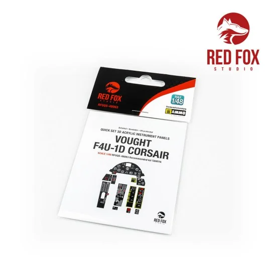 1/48 Vought F4U-1D Corsair (for Tamiya kit), 1/48 - Red Fox Studio ...