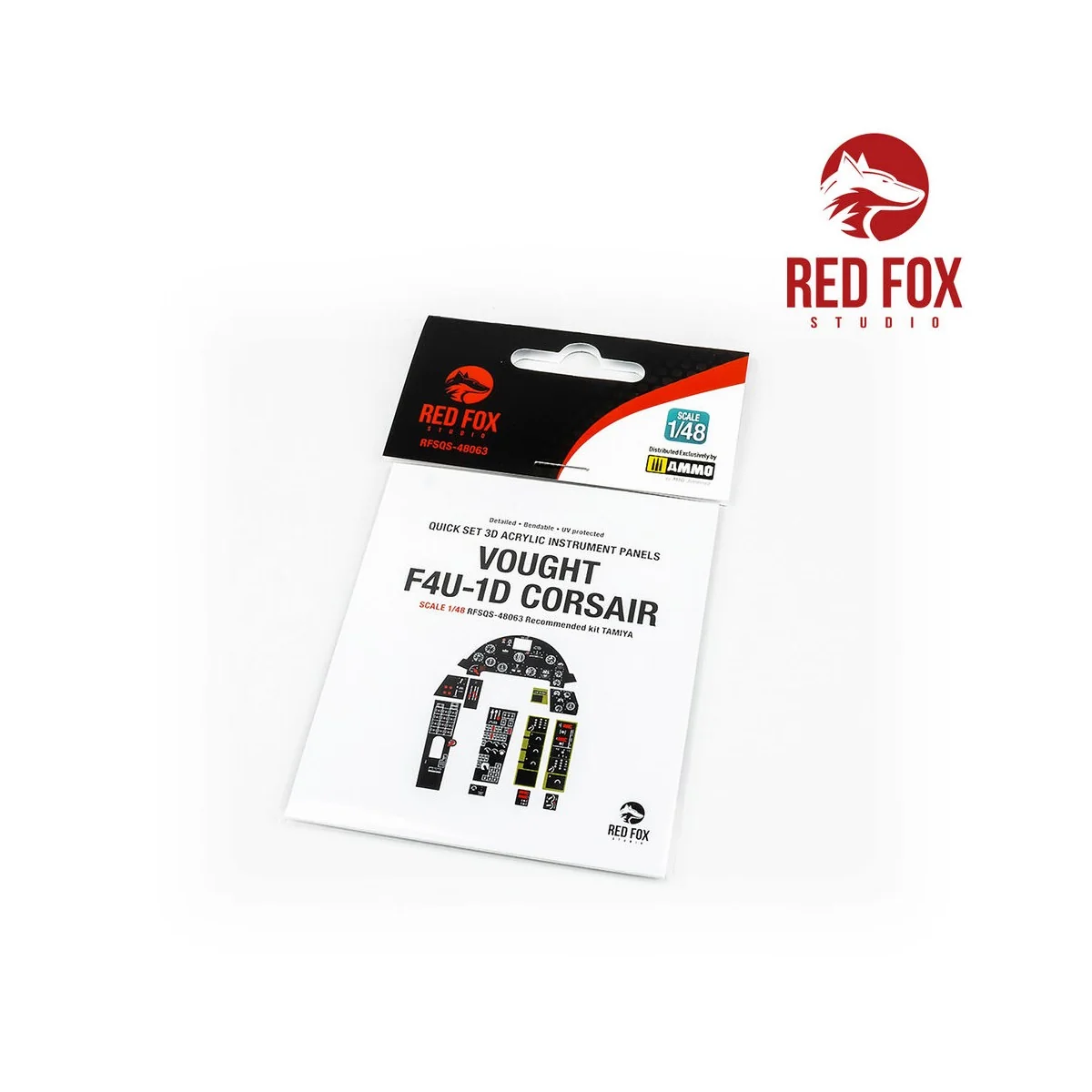 1/48 Vought F4U-1D Corsair (for Tamiya kit), 1/48 - Red Fox Studio ...