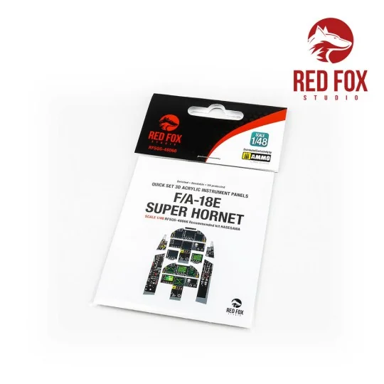 1/48 F/A-18E Super Hornet (for Hasegawa kit), 1/48 - Red Fox Studio...