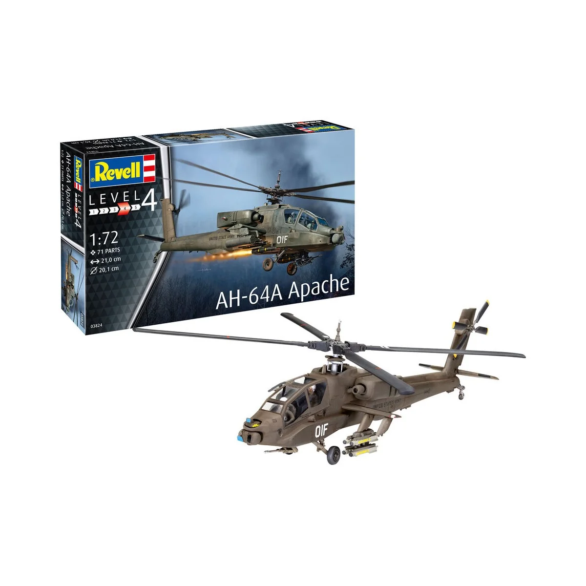 AH-64A Apache - Revell 3824