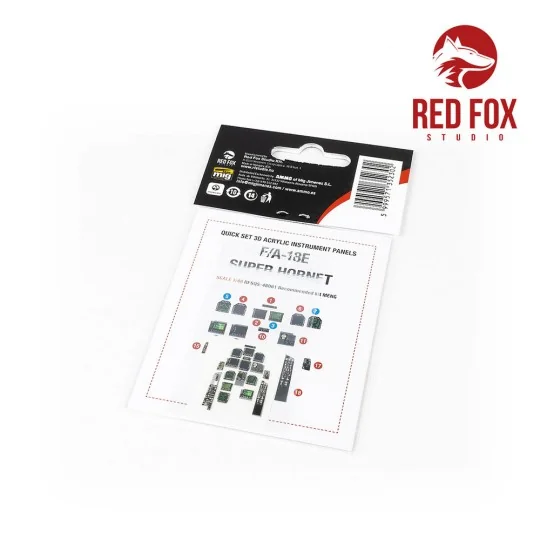 1/48 F/A-18E Super Hornet (for Meng kit), 1/48 - Red Fox Studio RFS...