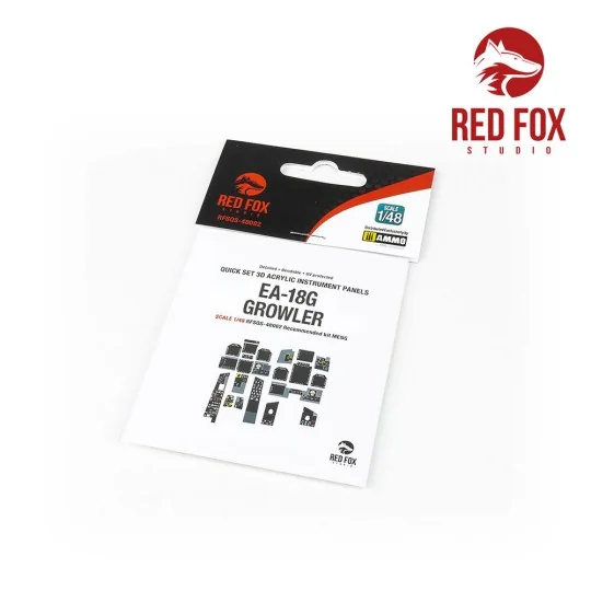 1/48 EA-18G Growler (for Meng kit), 1/48 - Red Fox Studio RFSQS-48082