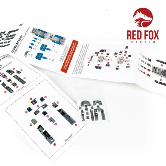 1/48 F/A-18B Hornet (for Kinetic kit), 1/48 - Red Fox Studio RFSQS-...