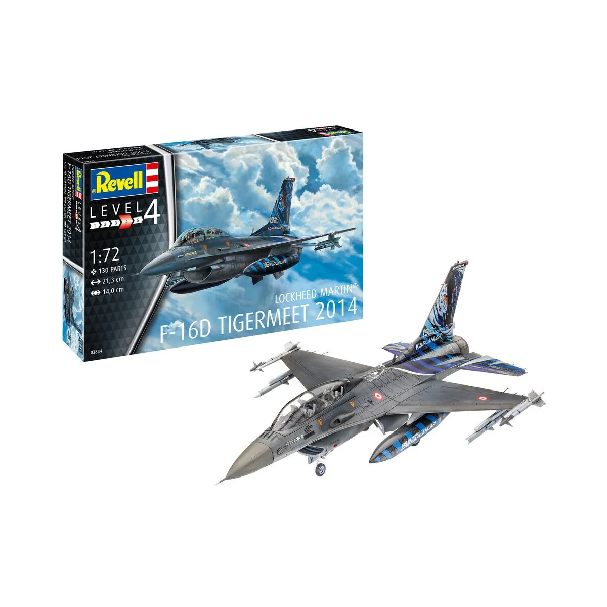 Lockheed Martin F-16D Tigermeet 2014, 1/72 - Revell 03844