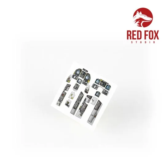 1/48 F/A-18B Hornet (for Kinetic kit), 1/48 - Red Fox Studio RFSQS-...