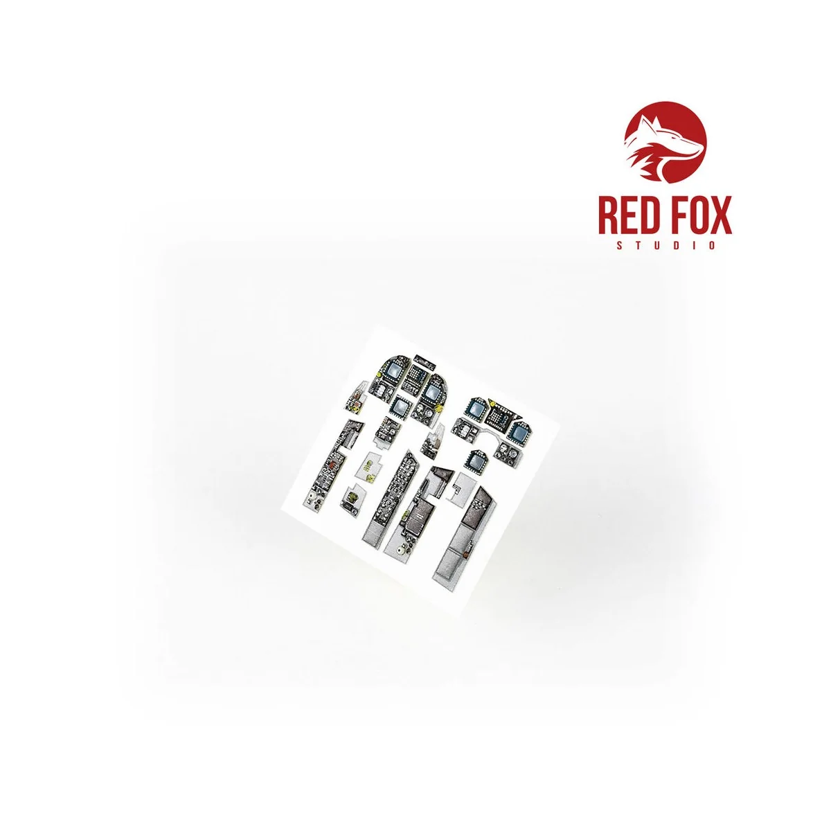 1/48 F/A-18B Hornet (for Kinetic kit), 1/48 - Red Fox Studio RFSQS-...