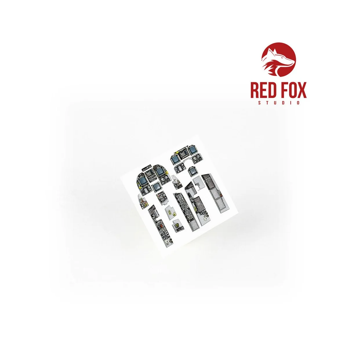 1/48 F/A-18B Hornet (for Kinetic kit), 1/48 - Red Fox Studio RFSQS-...