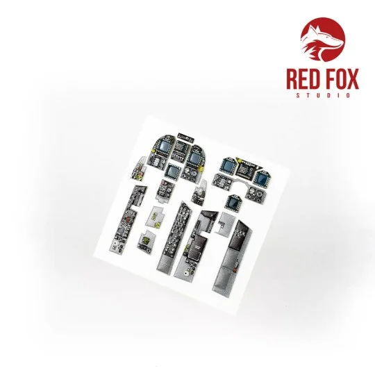 1/48 F/A-18B Hornet (for Kinetic kit), 1/48 - Red Fox Studio RFSQS-...