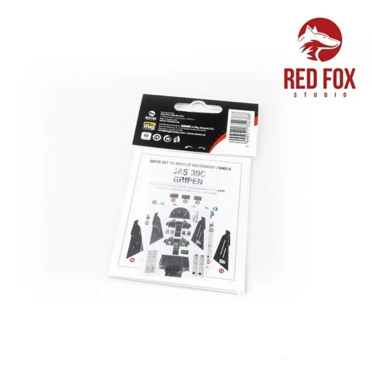 Jas-39C Gripen (for Italeri Kit), 1/48 - Red Fox Studio RFSQS-48089