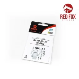 Saab JA-37 Viggen (for Special Hobby kit), 1/48 - Red Fox Studio RF...
