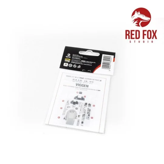 Saab JA-37 Viggen (for Special Hobby kit), 1/48 - Red Fox Studio RF...