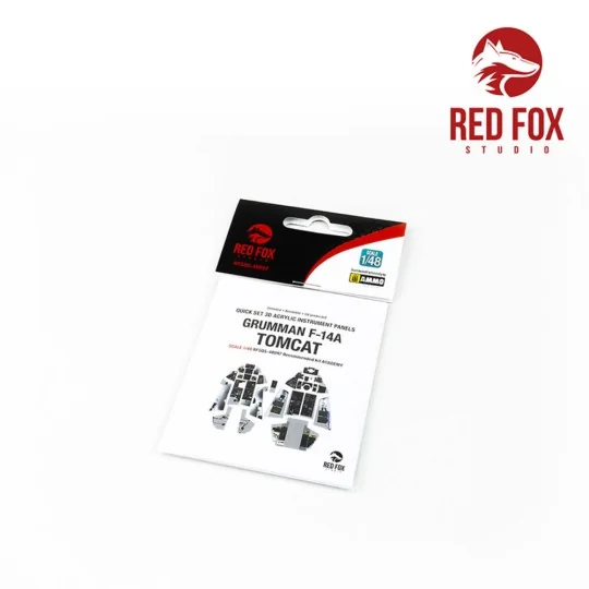 1/48 Grumman F-14A Tomcat (for Academy kit), 1/48 - Red Fox Studio ...