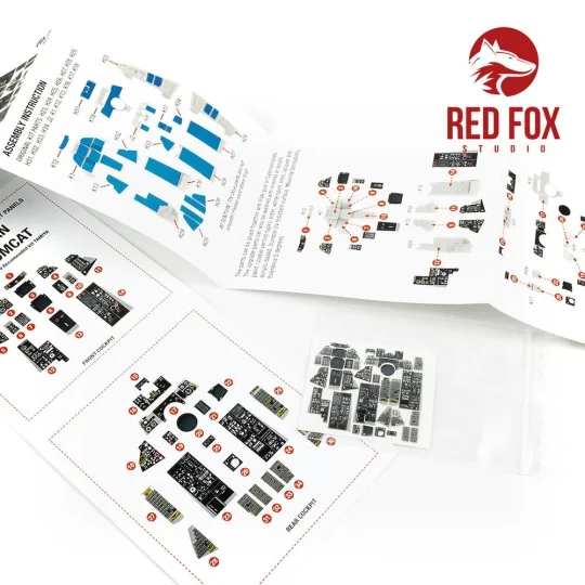1/48 F-14 A Tomcat (for Tamiya kit), 1/48 - Red Fox Studio RFSQS-48099