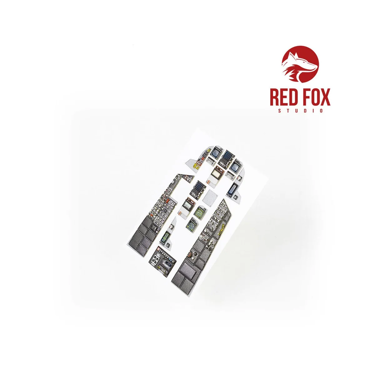 1/48 YF-23 Black Widow II (for Hobby Boss kit), 1/48 - Red Fox Stud...