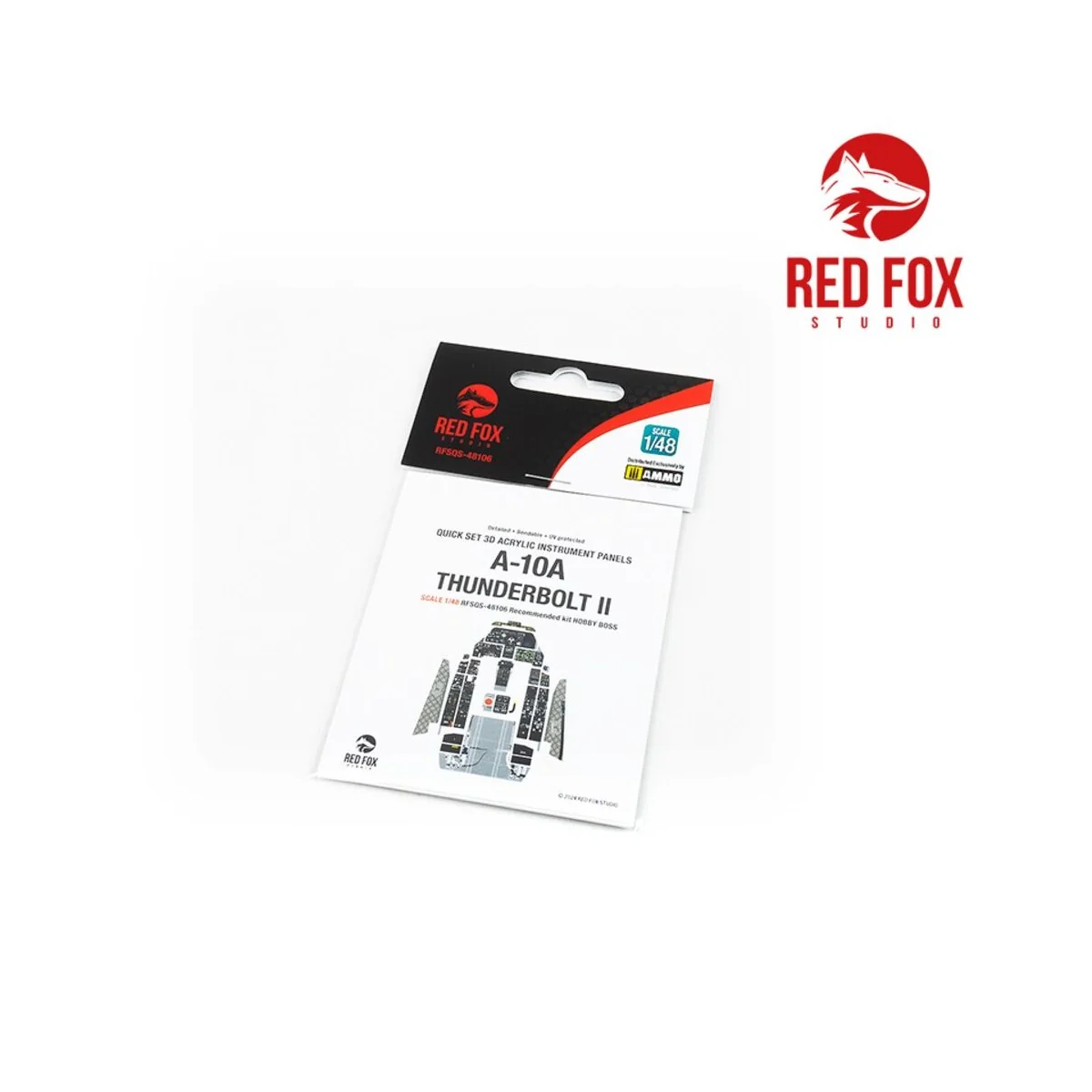 A-10A Thunderbolt II (for Hobby Boss kit), 1/48 - Red Fox Studio RF...