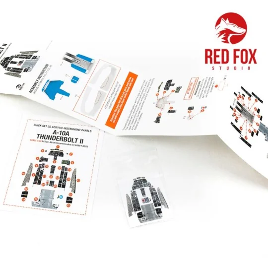 A-10A Thunderbolt II (for Hobby Boss kit), 1/48 - Red Fox Studio RF...