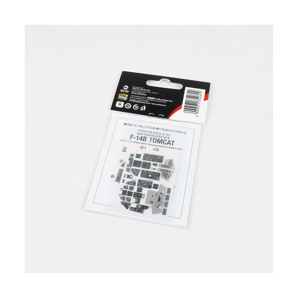 Grumman F-14B Tomcat (for Hobby Boss kit), 1/48 - Red Fox Studio RF...