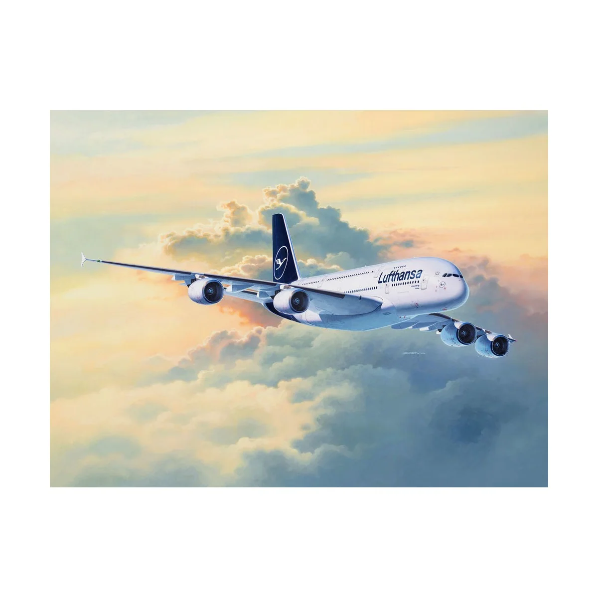 Airbus A380-800 Lufthansa New Li, 1/144 - Revell 03872