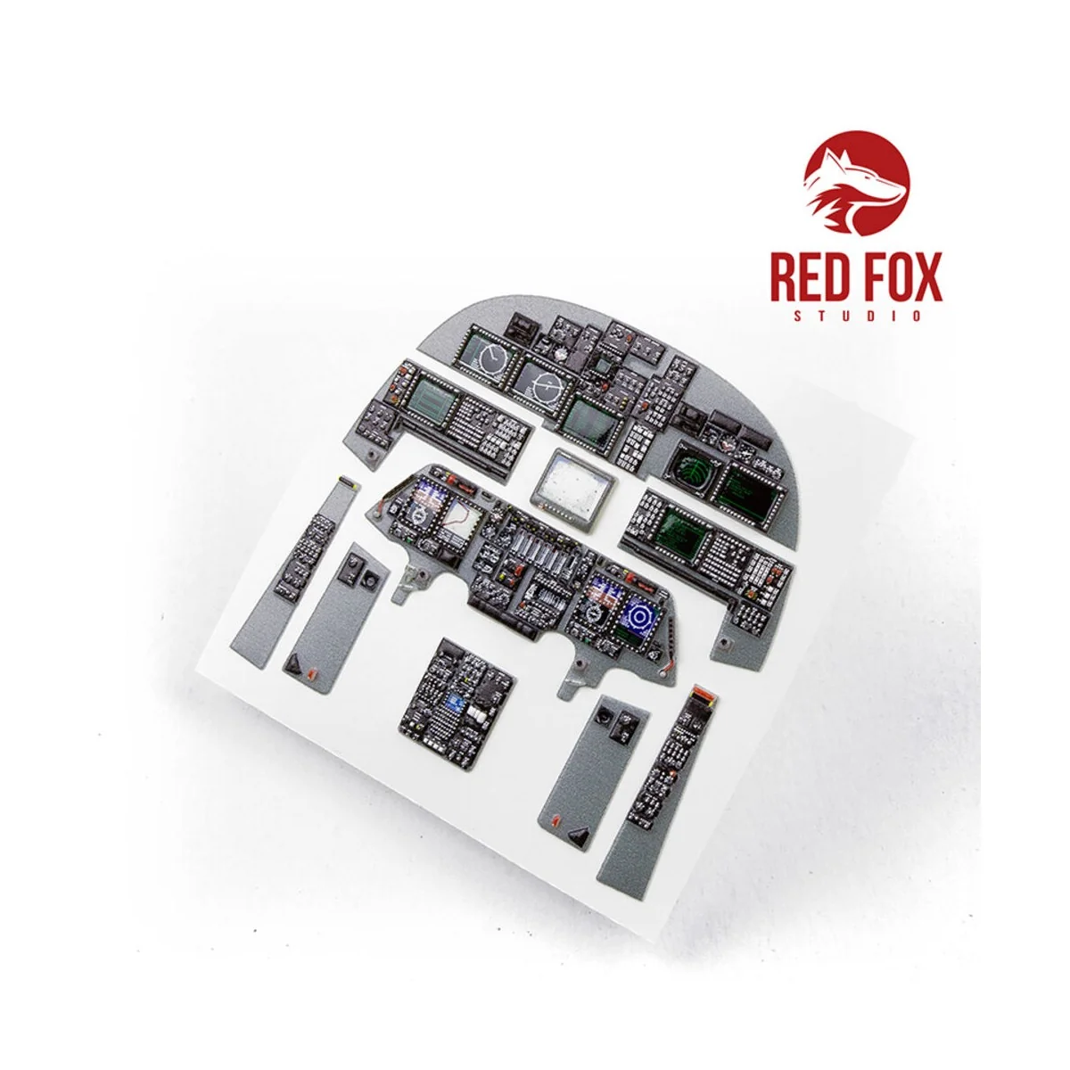 1/48 Rockwell B-1B Lancer (Late) (for Revell kit), 1/48 - Red Fox S...