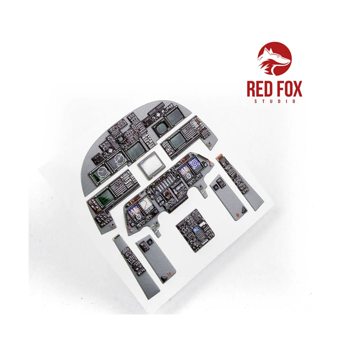 1/48 Rockwell B-1B Lancer (Late) (for Revell kit), 1/48 - Red Fox S...