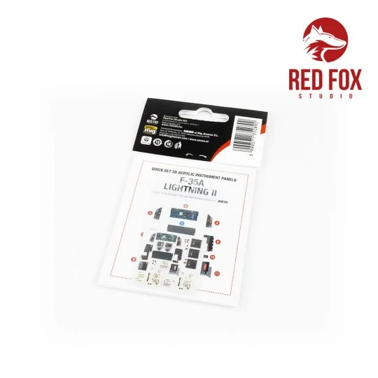 1/48 F-35A Lightning II (for Tamiya kit), 1/48 - Red Fox Studio RFS...