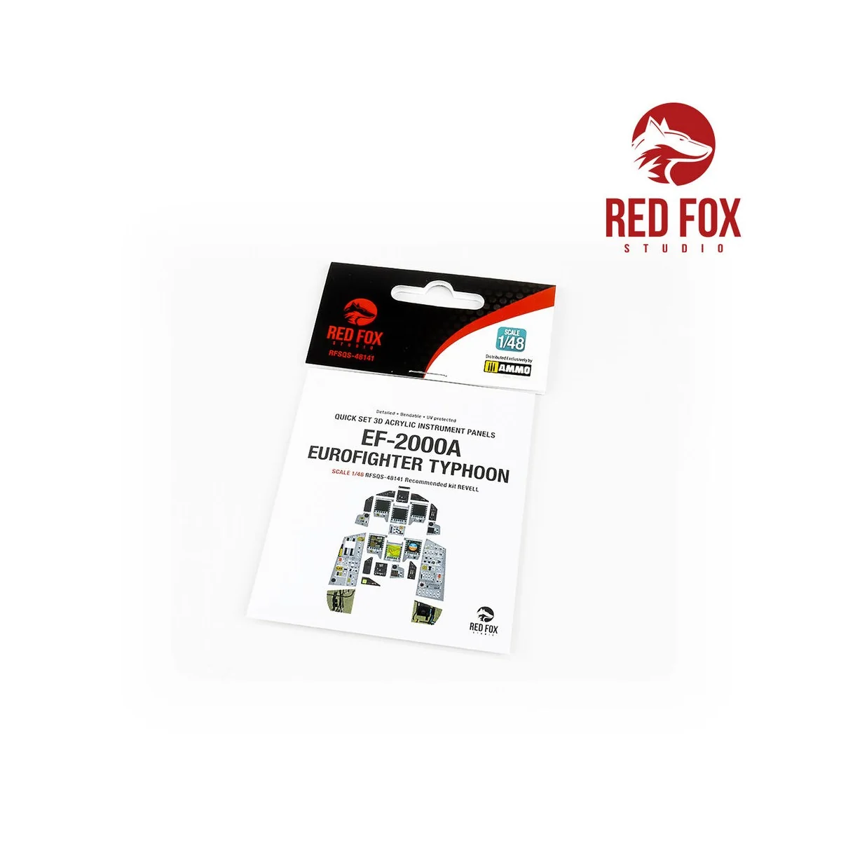 1/48 EF-2000A Eurofighter Typhoon (for Revell kit), 1/48 - Red Fox ...