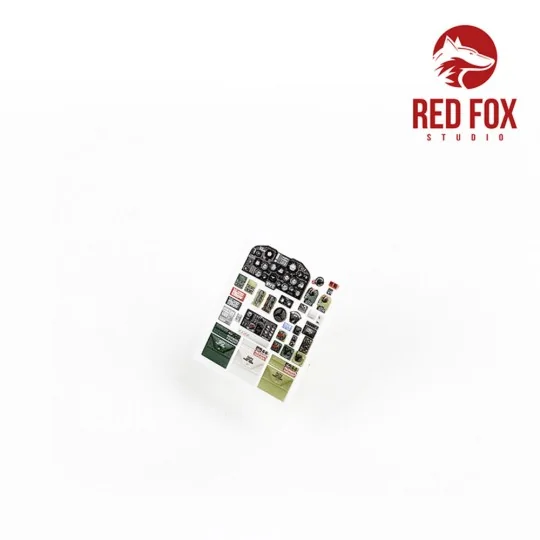 1/48 P-47D 25RE Thunderbolt (for Miniart kit), 1/48 - Red Fox Studi...