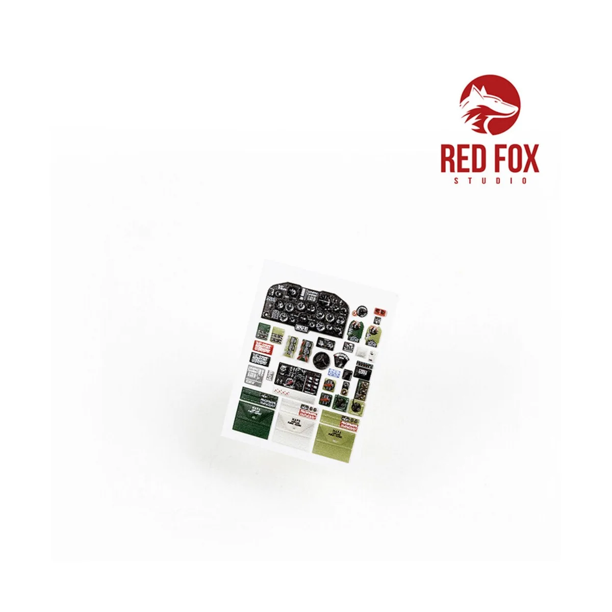 1/48 P-47D 25RE Thunderbolt (for Miniart kit), 1/48 - Red Fox Studi...