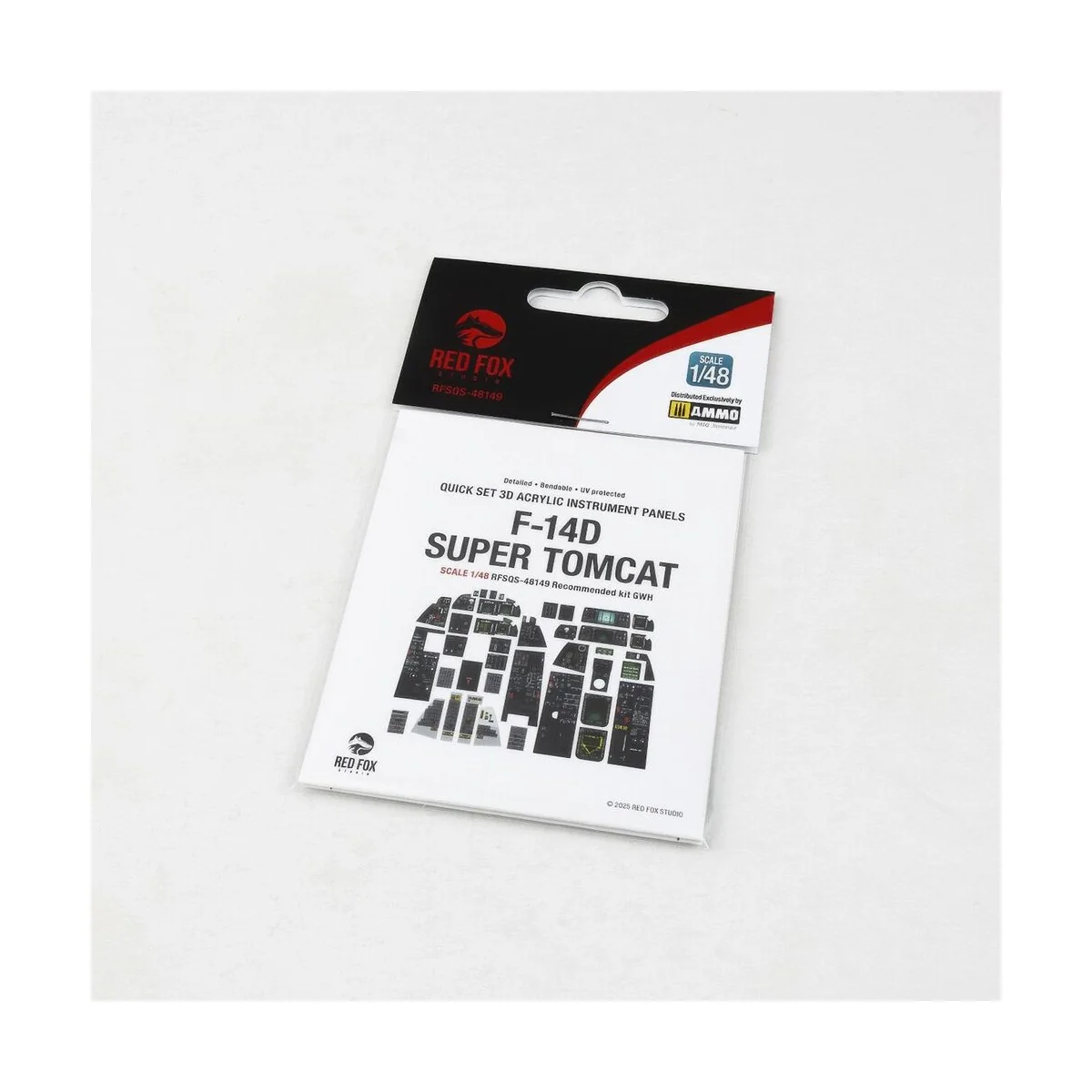 F-14D Super Tomcat for GWH, 1/48 - Red Fox Studio RFSQS-48149