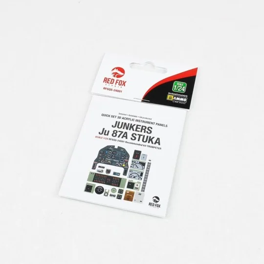 Junkers Ju 87A Stuka (for Trumpeter kit), 1/24 - Red Fox Studio RFS...