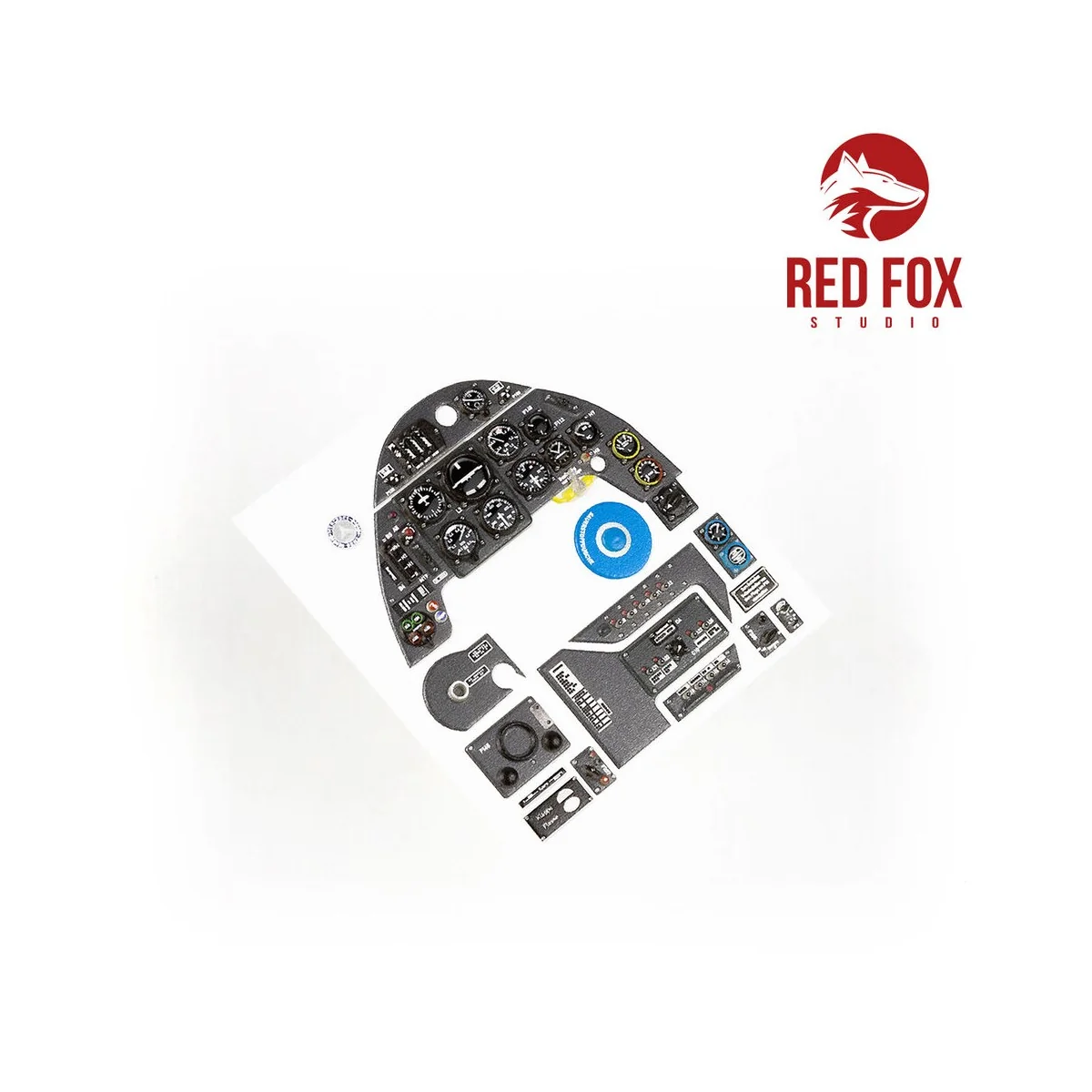 1/24 Bf 109G-10 (for Trumpeter kit), 1/24 - Red Fox Studio RFSQS-24003