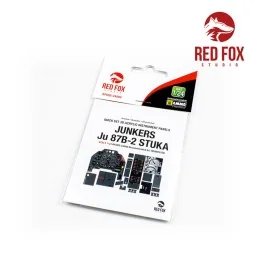 1/24 Junkers Ju 87B-2 Stuka (for Trumpeter Kit), 1/24 - Red Fox Stu...