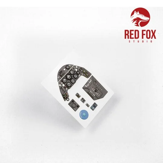 1/24 Messerschmitt Bf 109G-2 (for Trumpeter kit), 1/24 - Red Fox St...