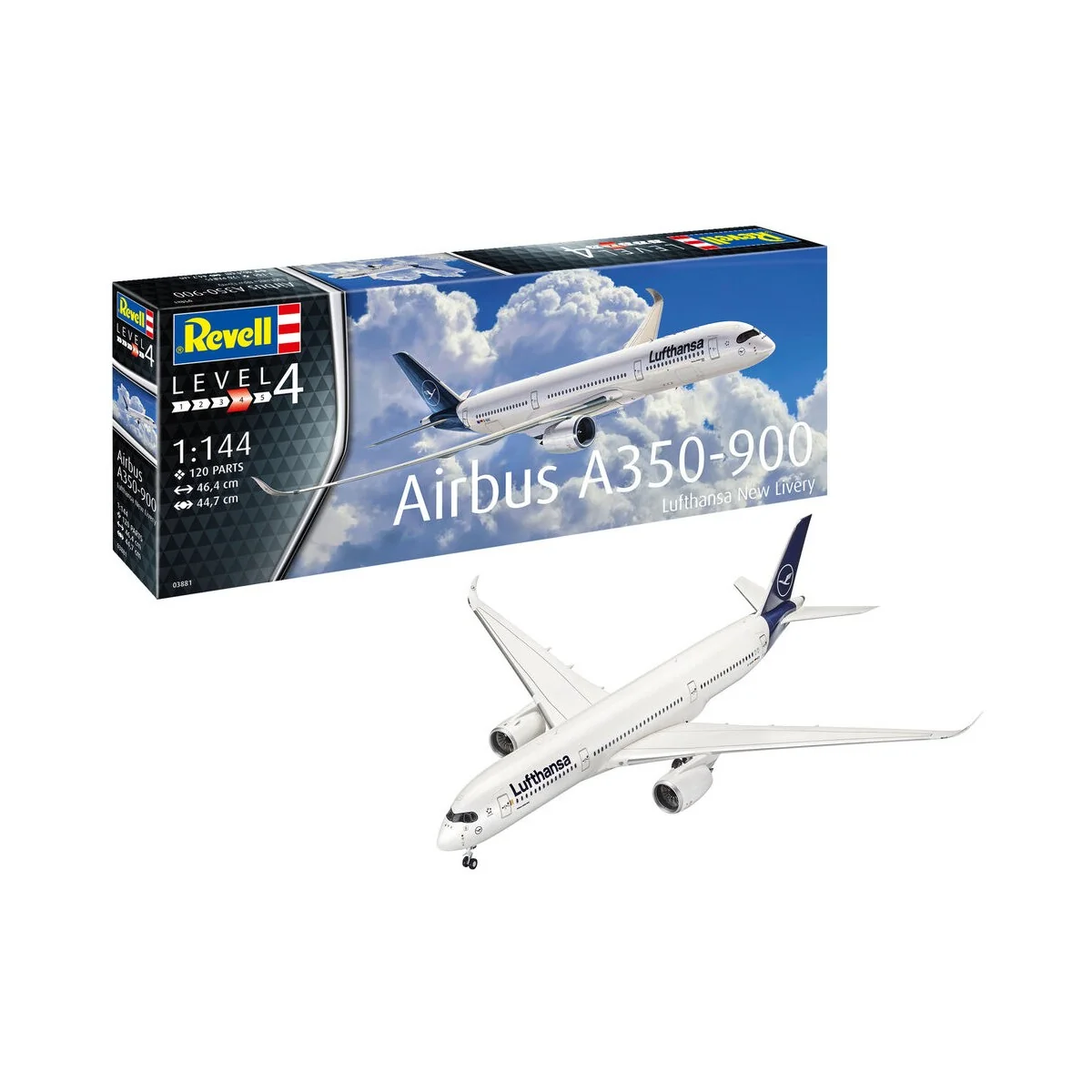 Airbus A350-900 Lufthansa New Li, 1/144 - Revell 03881