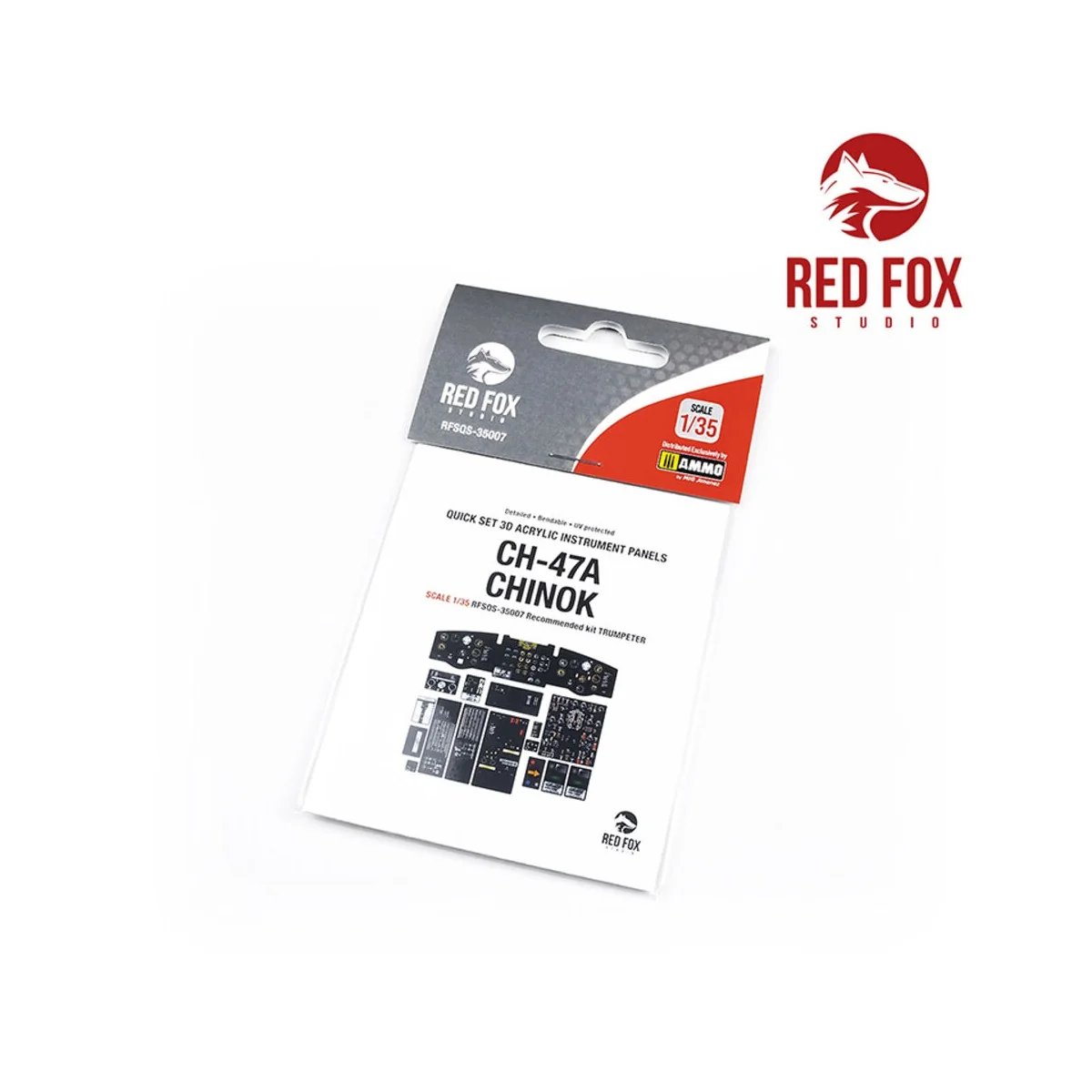1/35 CH-47A Chinok (for Trumpeter kit), 1/35 - Red Fox Studio RFSQS...