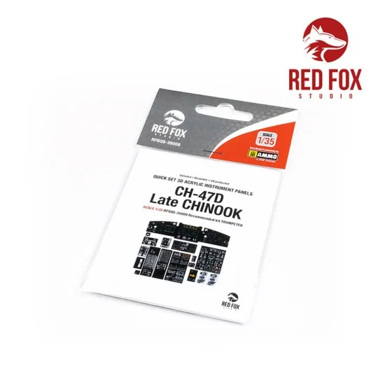 1/35 CH-47D Late Chinook (for Trumpeter kit), 1/35 - Red Fox Studio...