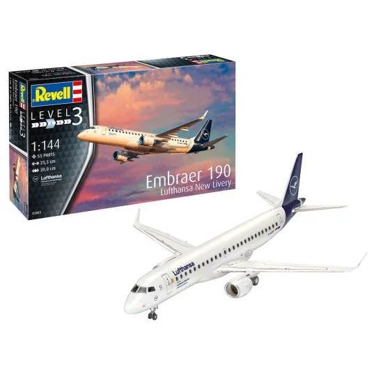 Embraer 190 Lufthansa New Livery - Revell 03883