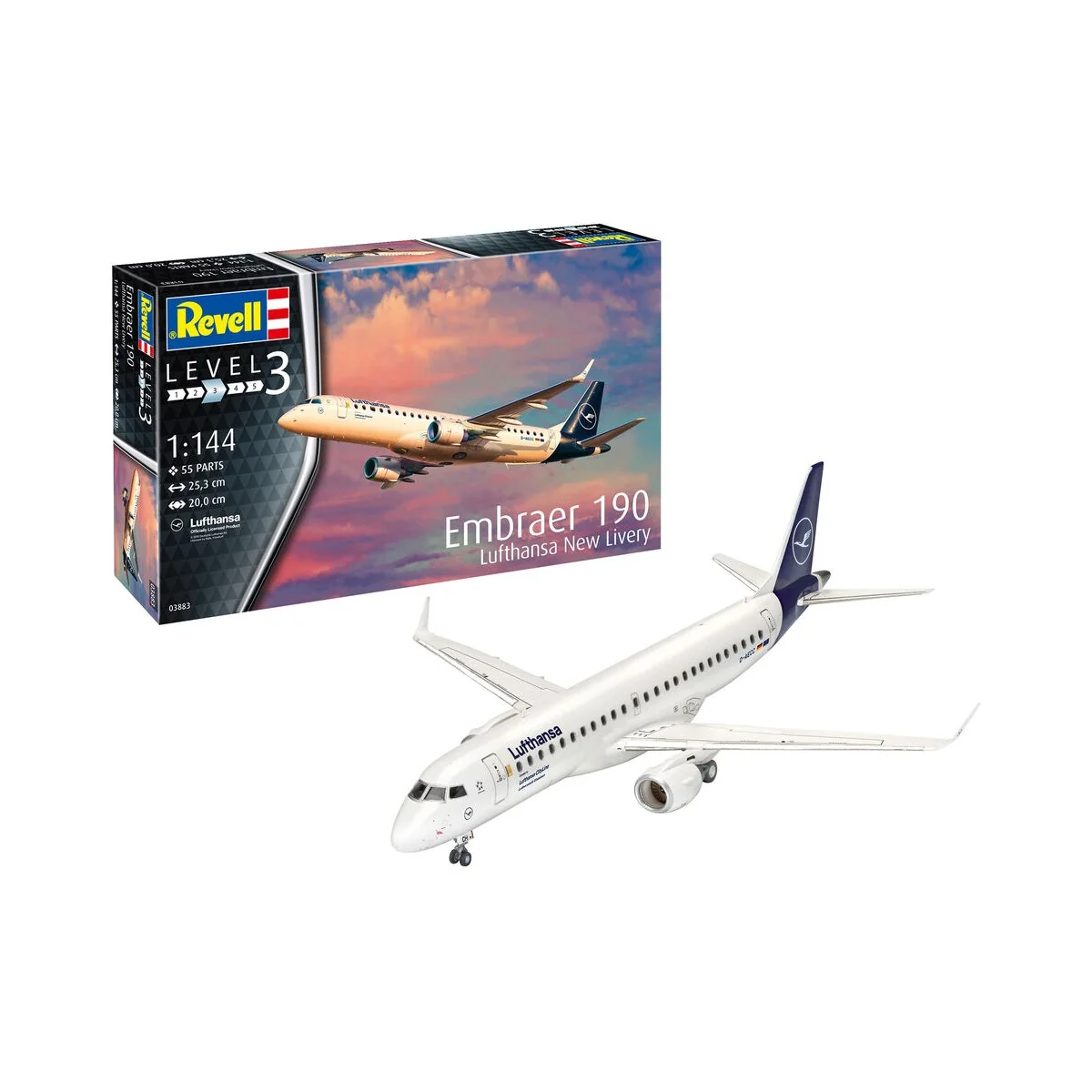 Embraer 190 Lufthansa New Livery - Revell 03883
