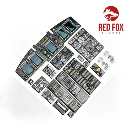1/35 CH-47F Chinook (for Trumpeter kit), 1/35 - Red Fox Studio RFSQ...