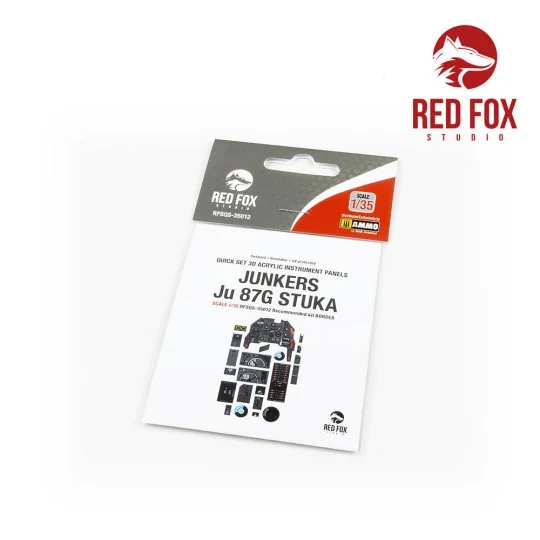1/35 Ju-87 G1/G2 Stuka (for Border Model kit), 1/35 - Red Fox Studi...