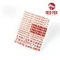 3D Resin Foundry Numeral & Letters for USSR AFV’s vol. 01, 1/35 - R...