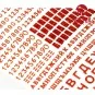 3D Resin Foundry Numeral & Letters for USSR AFV’s vol. 01, 1/35 - R...