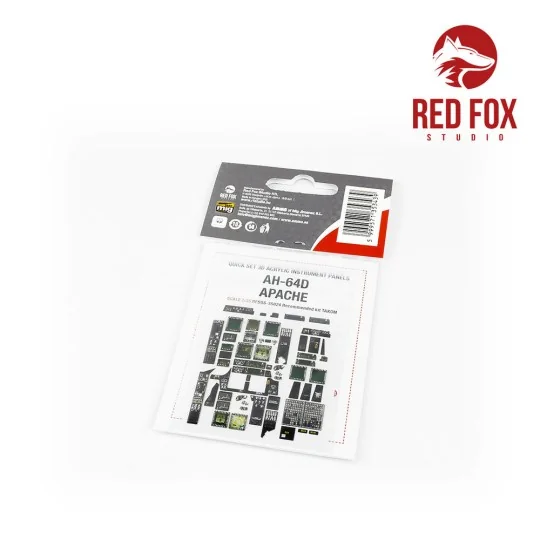 1/35 AH-64D Apache (for Takom kit), 1/35 - Red Fox Studio RFSQS-35024