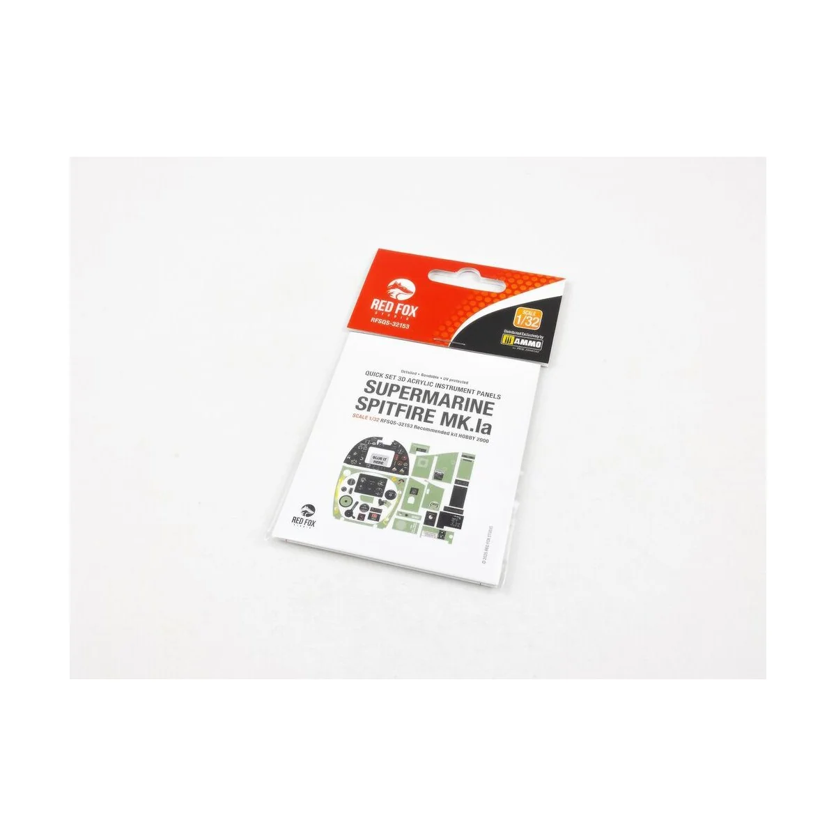 Spitfire Mk.Ia for Hobby 2000, 1/32 - Red Fox Studio RFSQS-32153