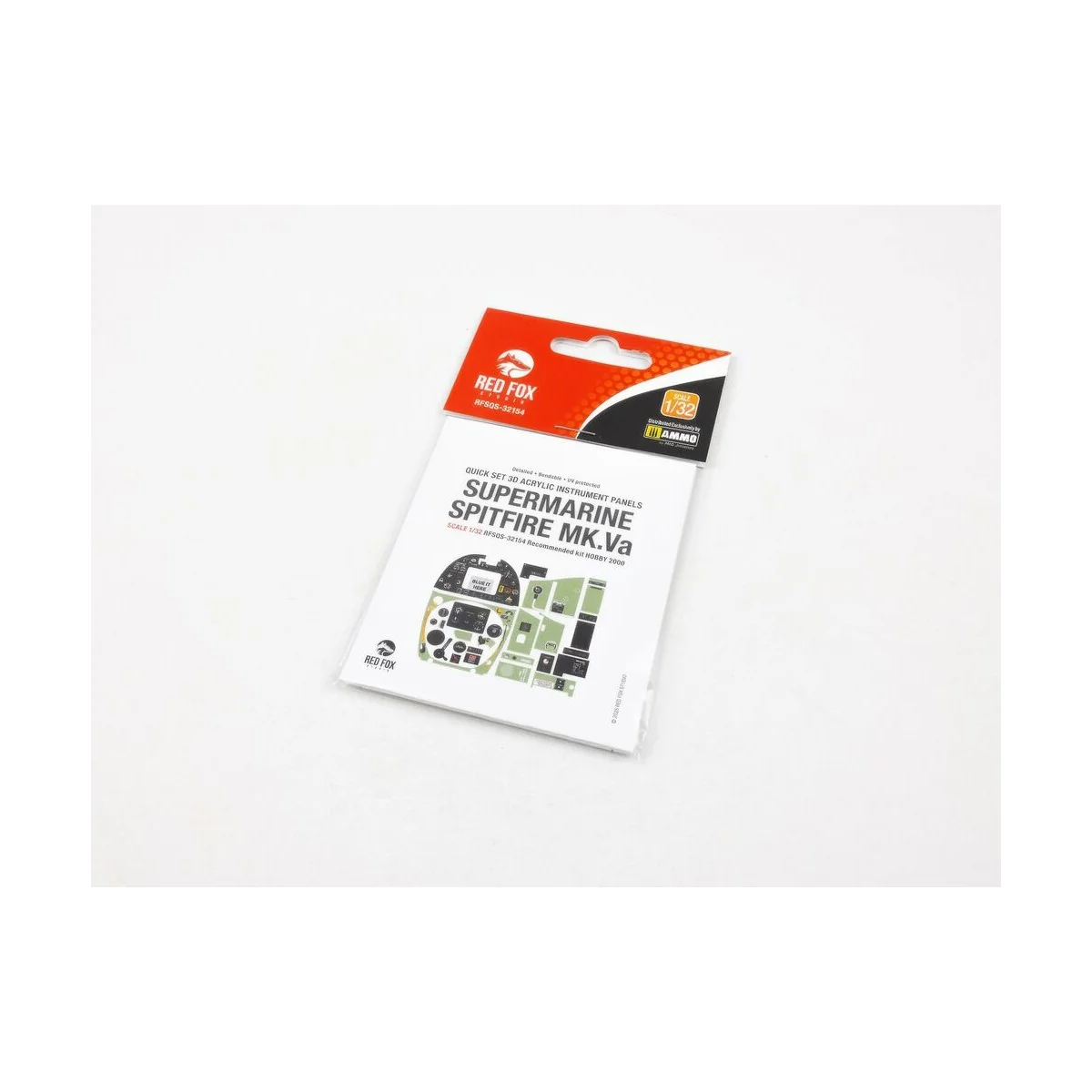 Spitfire Mk.Va for Hobby 2000, 1/32 - Red Fox Studio RFSQS-32154